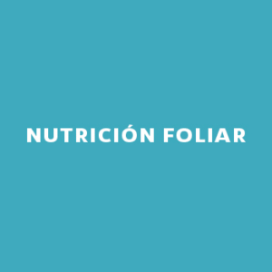 Nutrición Foliar