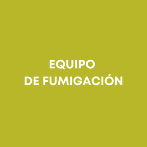 Equipos de Fumigación